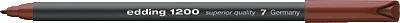 edding 1200 Fasermaler fein braun-0
