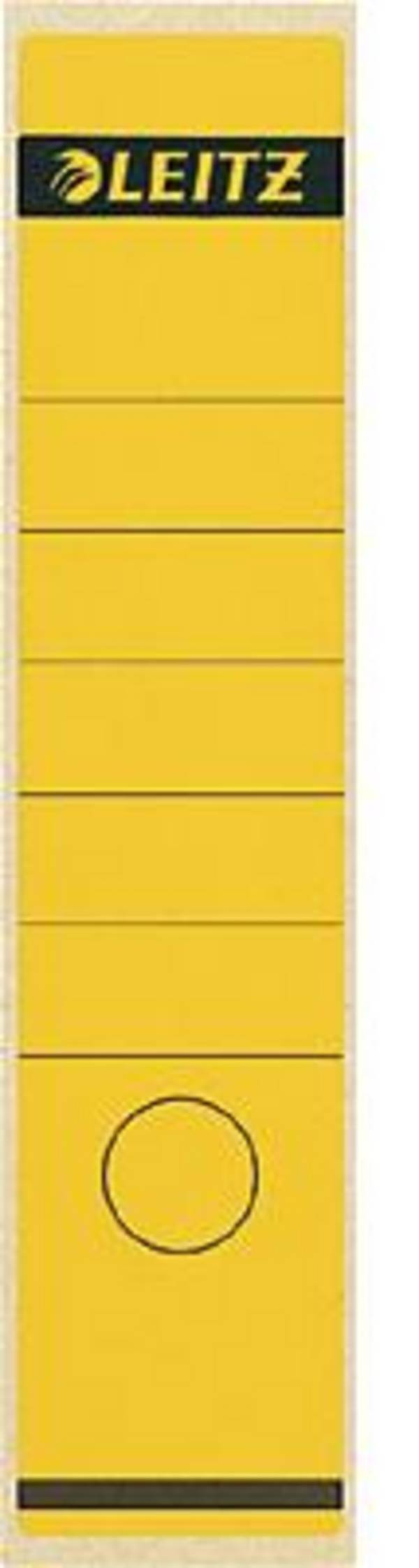 Leitz Ordneretikett 16400015 lang/breit Papier gelb 10 St./Pack.