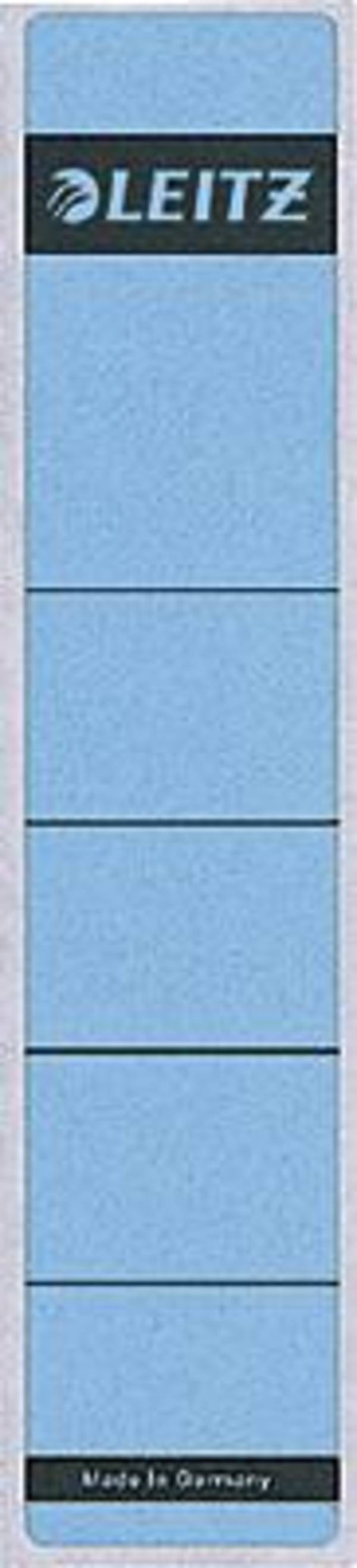 Leitz Ordneretikett 16400035 lang/breit Papier blau 10 St./Pack.