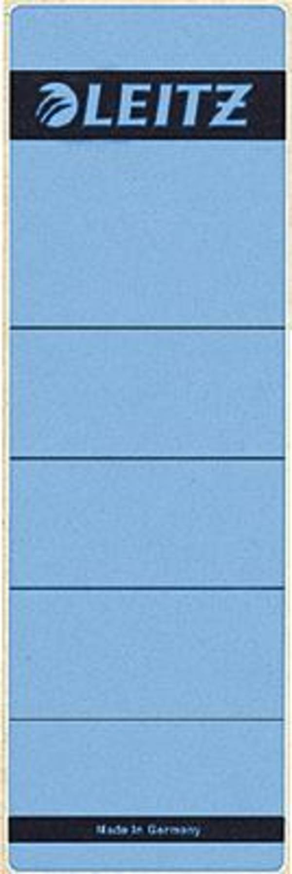 Leitz Ordneretikett 16420035 kurz/breit Papier blau 10 St./Pack.