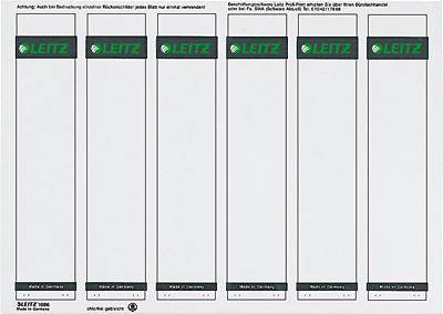 Ordneretikett kurz/schmal Papier gr 600 St./Pack.-0