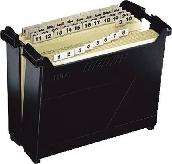 Hängemappenbox Leitz Termin-Sets schwarz