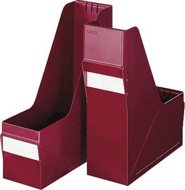 Stehsammler DIN A4 92mm Polystyrol rot