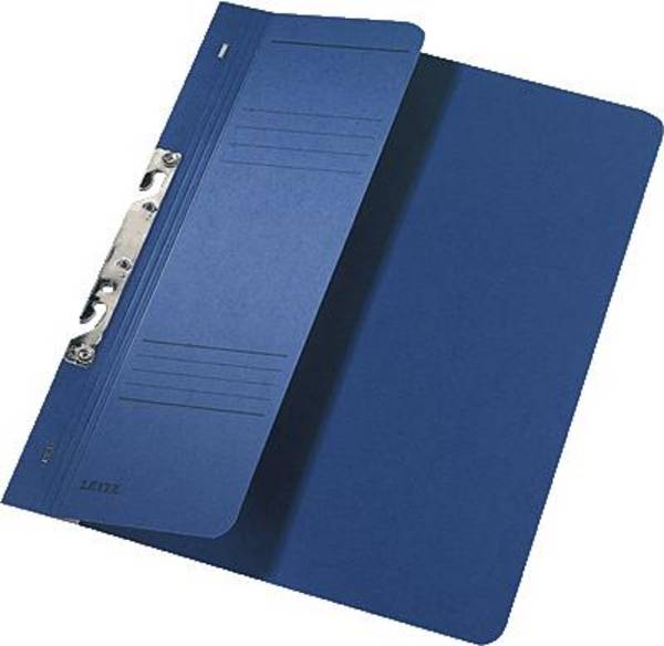 Leitz Einhakhefter 37440035 DIN A4 kfm. Heftung Karton blau