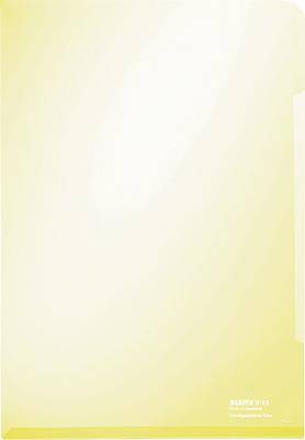 LEITZ Sichthülle Super Premium, A4, PVC, gelb, 0,15 mm (80415315)-0