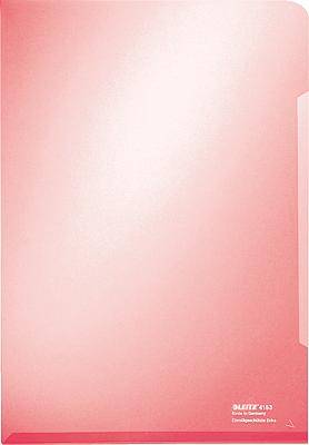 LEITZ Sichthülle Super Premium, A4, PVC, rot, 0,15 mm (80415325)-0