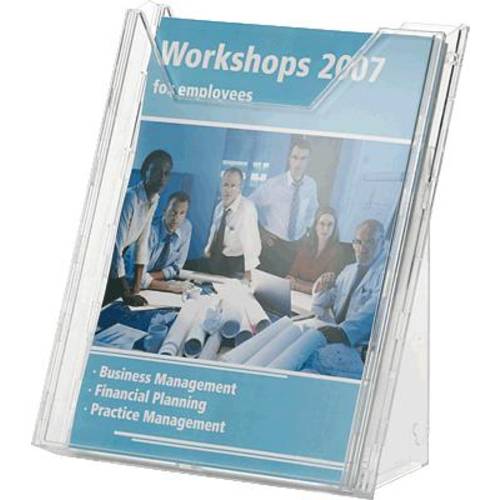 Durable COMBIBOXX A4 - 8578 857819 Prospekthalter Transparent DIN A4 Anzahl der Fächer 1 1 St. (B x H x T) 242 x 291 x 2...