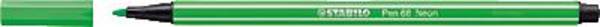 STABILO® Pen 68, Fasermaler/68-033 1 mm neongrün