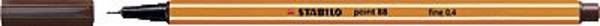 STABILO Fineliner point 88 88/45 0,4mm braun