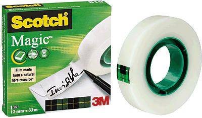 3M Klebeband 3M Scotch® Magic? 810 Matt (L x B) 33 m x 12 mm Inhalt: 1 Rolle(n)