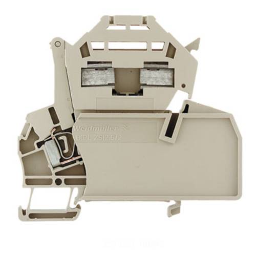 Weidmüller 1616460000 Sicherungsreihenklemme Zugfeder Dunkelbeige 10 St.