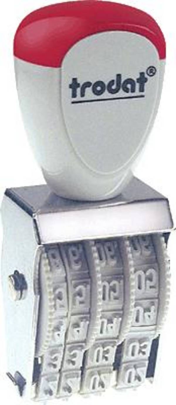 Datumstempel Classic 17x4mm silber - Artikel: 163206000