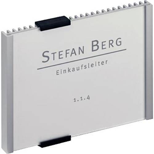 Durable Türschild INFO SIGN - 4801 (B x H) 149 mm x 105.5 mm Metallic, Silber 480123
