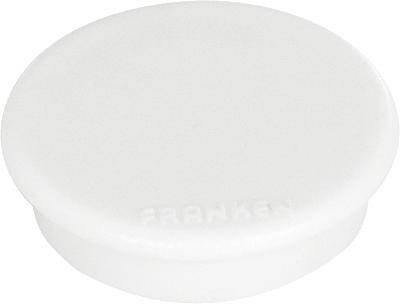 Franken Magnet HMS36 09 rund 38mm weiß 10 St./Pack.-0