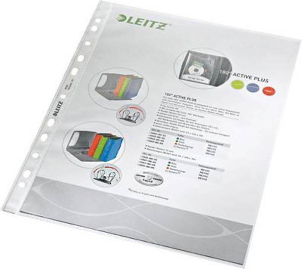 Leitz Prospekthülle 4790 DIN A4 Polypropylen 0.09 mm Transparent 47900000 100 St.