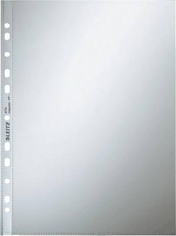 Leitz Prospekthülle 4770 DIN A4 Polypropylen 0.08 mm Glasklar 47700002-100 100 St.