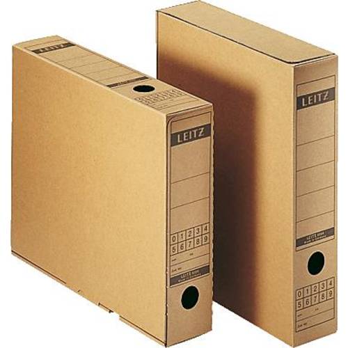 Leitz Archivbox 6084-00-00 70 mm x 325 mm x 265 mm Wellpappe Naturbraun 1 St.