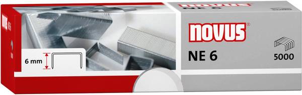 Heftklammer NE 6 verzinkt 5.000 St./Pack.