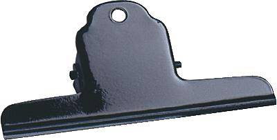 Briefklemmer 75mm schwarz VE=10 Stück-0