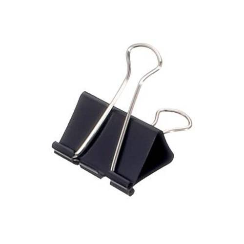 Maul Briefklemmer 2154190 19 mm Schwarz 6 St.