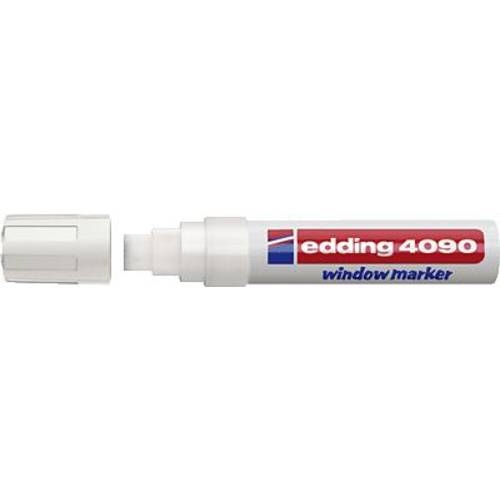 Edding 4090 4-4090049 Kreidemarker Weiß 4 mm, 15 mm
