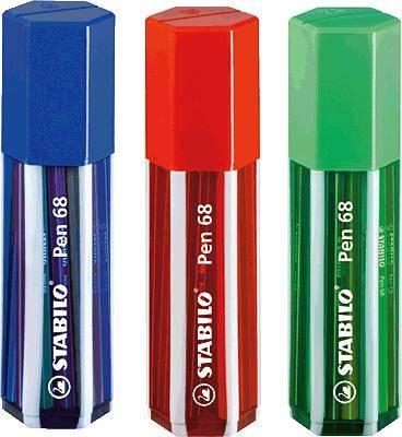 Pen 68 Big Pen Box Pa=20 Farben sortiert-0