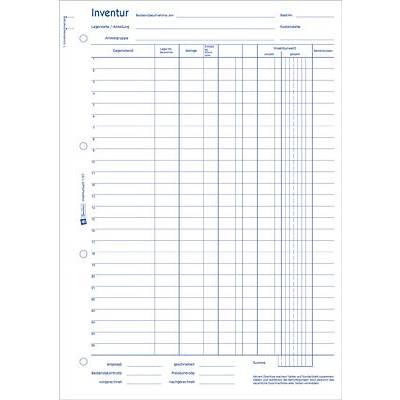 Inventurbuch DIN A4 50Blatt-0