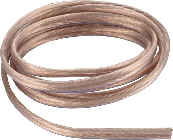 AIV 23404T Lautsprecherkabel 2 x 1.5 mm² Transparent Meterware