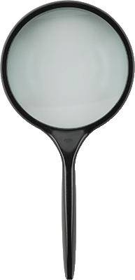 Leseglas Vision 50mm 3x Vergrößerung schwarz