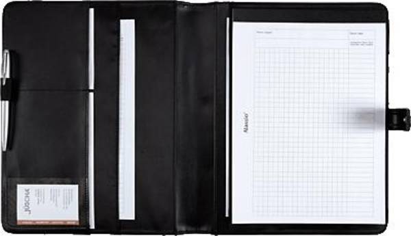 Schreibmappe FANO   26x32,2x2cm sw