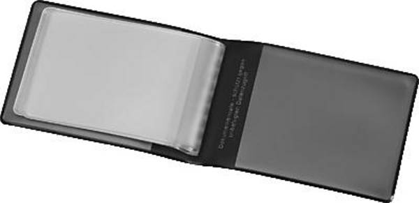 Veloflex Kartenhülle Documentsafe 3276800 115x78mm PVC schwarz