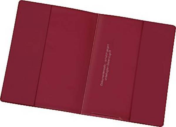 Veloflex Ausweishülle Documentsafe 3259800 100x135mm PVC weinrot