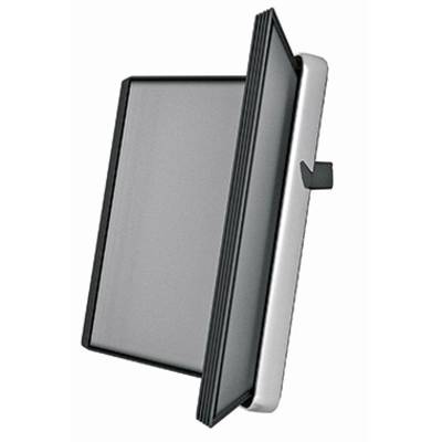 Tarifold® Sichttafelwandhalter VEO DIN A4 ABS/Aluminium schwarz 10 Sichttafeln