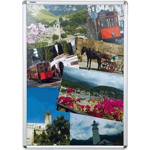 Franken BS0704 Bilderwechselrahmen Transparent, Silber (B x H x T) 624 x 871 x 12 mm DIN A1