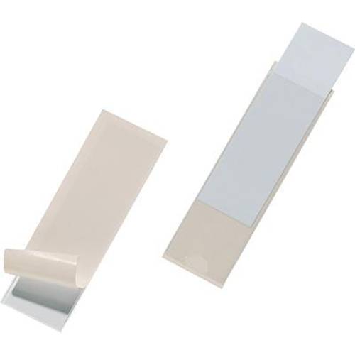 Durable Selbstklebetasche POCKETFIX - 8073 (B x H) 100 mm x 30 mm Transparent 10 St. 807319