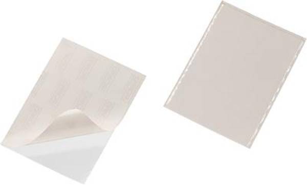 Durable Selbstklebetasche POCKETFIX A5 - 8294 Verwendung für Papierformat: DIN A5 (B x H) 240 mm x 180 mm Transparent 25 St. 829419