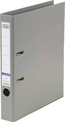Ordner A4 smart 50mm PP/PP grau-0