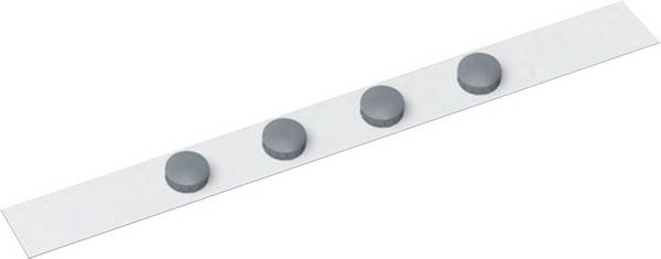 Maul Magnetleiste 6207202 (L x B) 100 cm x 5 cm Weiß