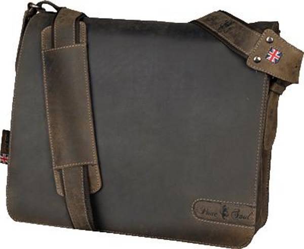 Notebooktasche BEN  37x33x14cm Echtleder braun - Artikel: 430200270