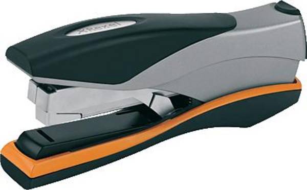 Heftgerät Optima 40 - orange/silber/schwarz