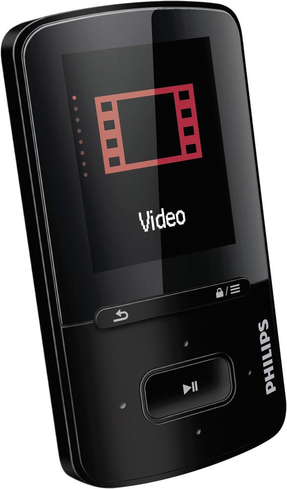 MP3Player, MP4Player Philips Gogear Vibe 4 GB Schwarz