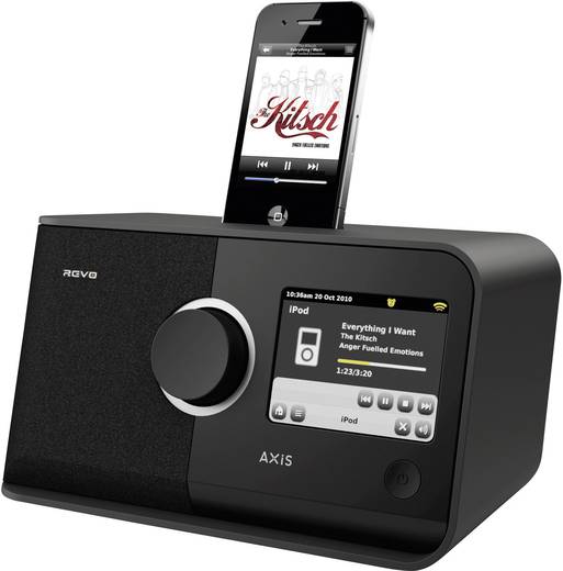Revo Axis mit Dock für Apple iPod/iPhone