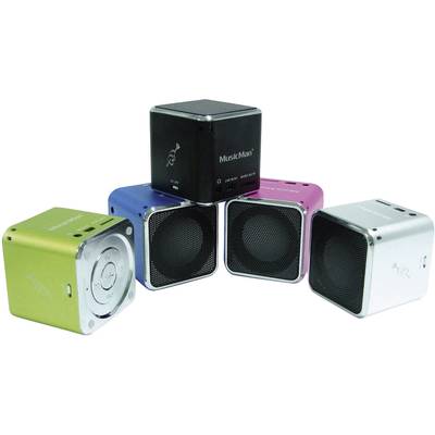 Mini Lautsprecher Technaxx MusicMan Mini AUX, SD, USB Grün kaufen