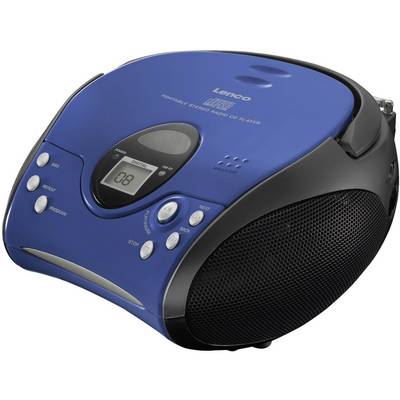 Lenco SCD-24 - Ghettoblaster - Schwarz, Blau-0