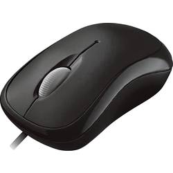 Optická Wi-Fi myš Microsoft Basic Optical Mouse P58-00057, čierna