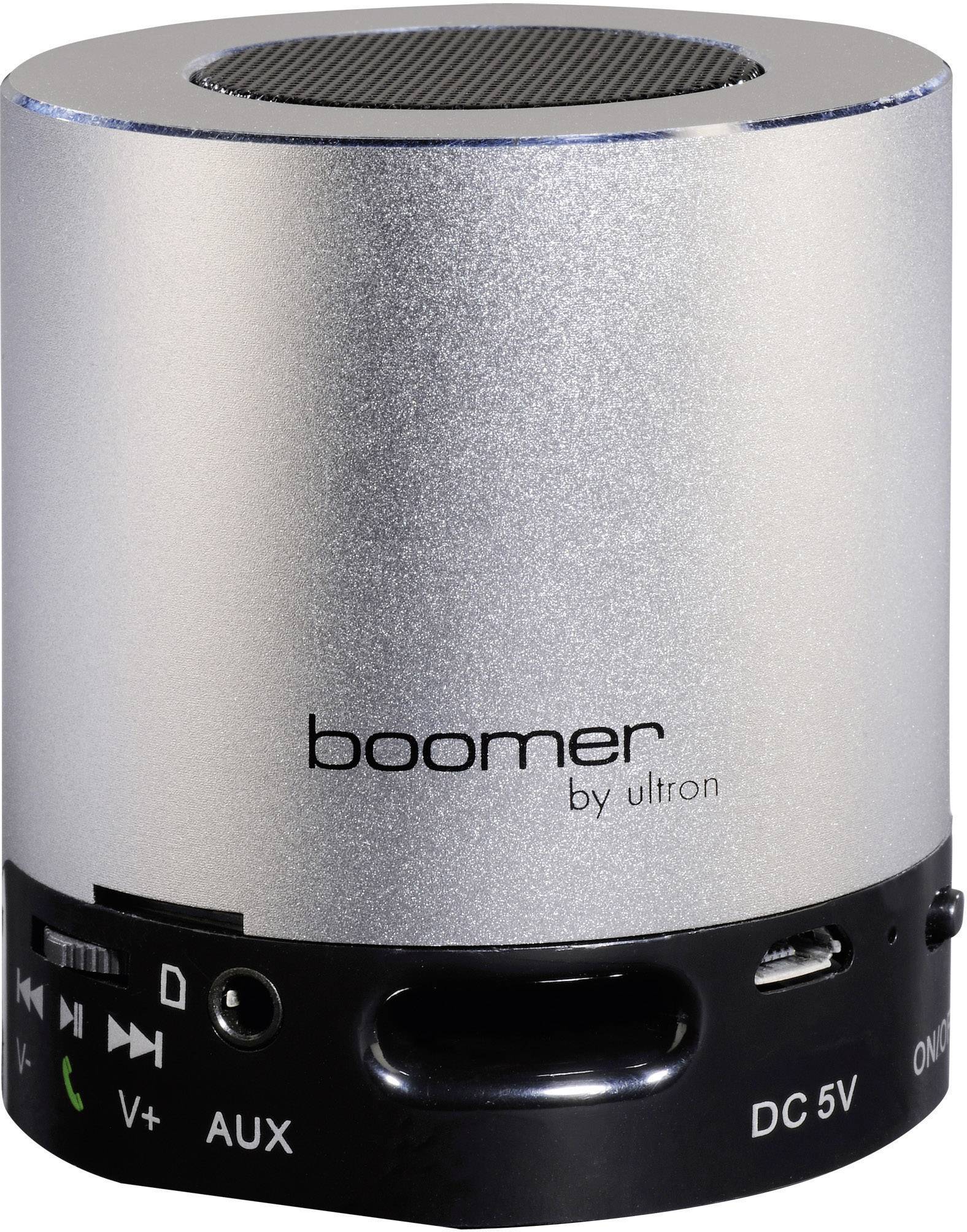 Aktivbox ultron boomer mobile silber Bluetooth Multimedia-Technik Aktivboxen Mobil-2