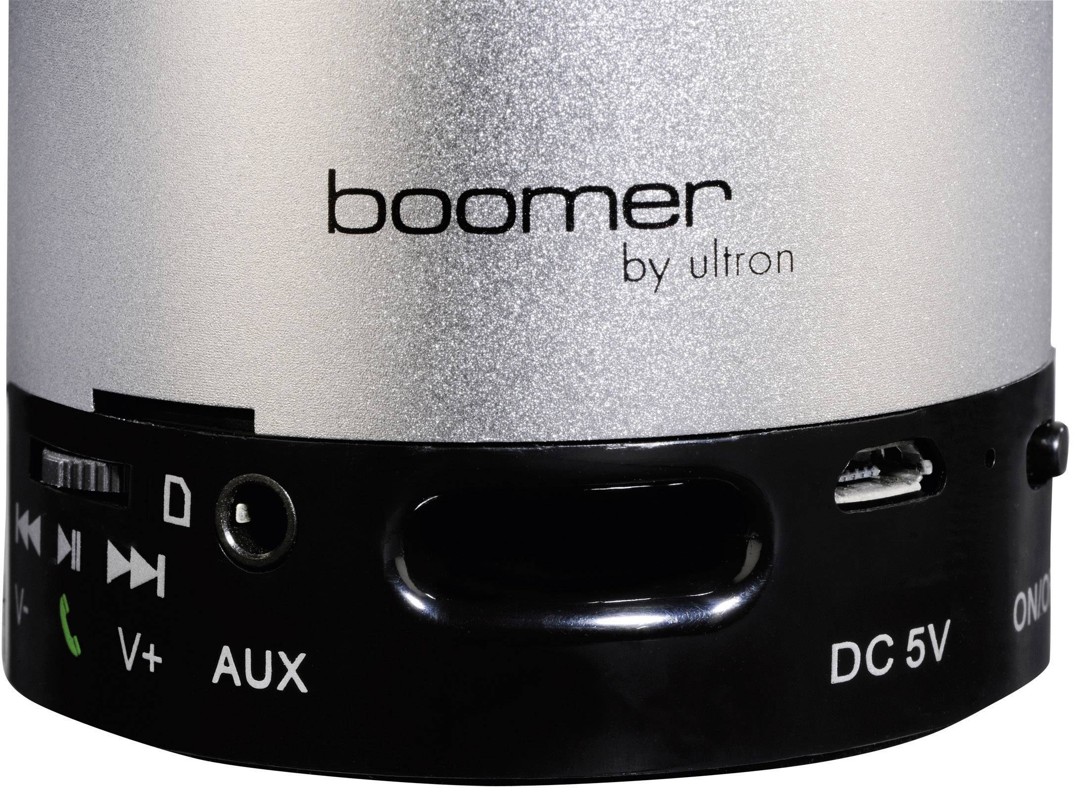 Aktivbox ultron boomer mobile silber Bluetooth Multimedia-Technik Aktivboxen Mobil-4