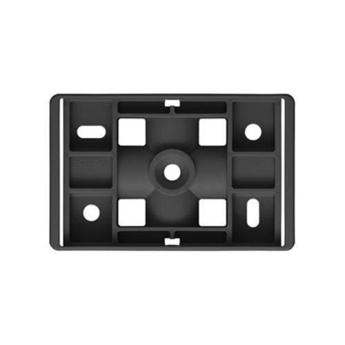 Weidmüller 1631640001 LOGIM.-KH. ES Zeichenträger Montage-Art: schrauben, nieten Beschriftungsfläche: 90 x 90 mm Schwarz...