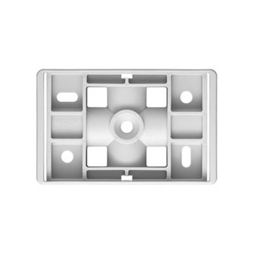 Weidmüller 1631640002 LOGIM.-KH. ES Zeichenträger Montage-Art: schrauben, nieten Beschriftungsfläche: 90 x 90 mm Grau An...