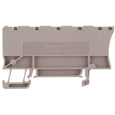 Weidmüller 1674650000 Abschlussplatte Beige 50 St.